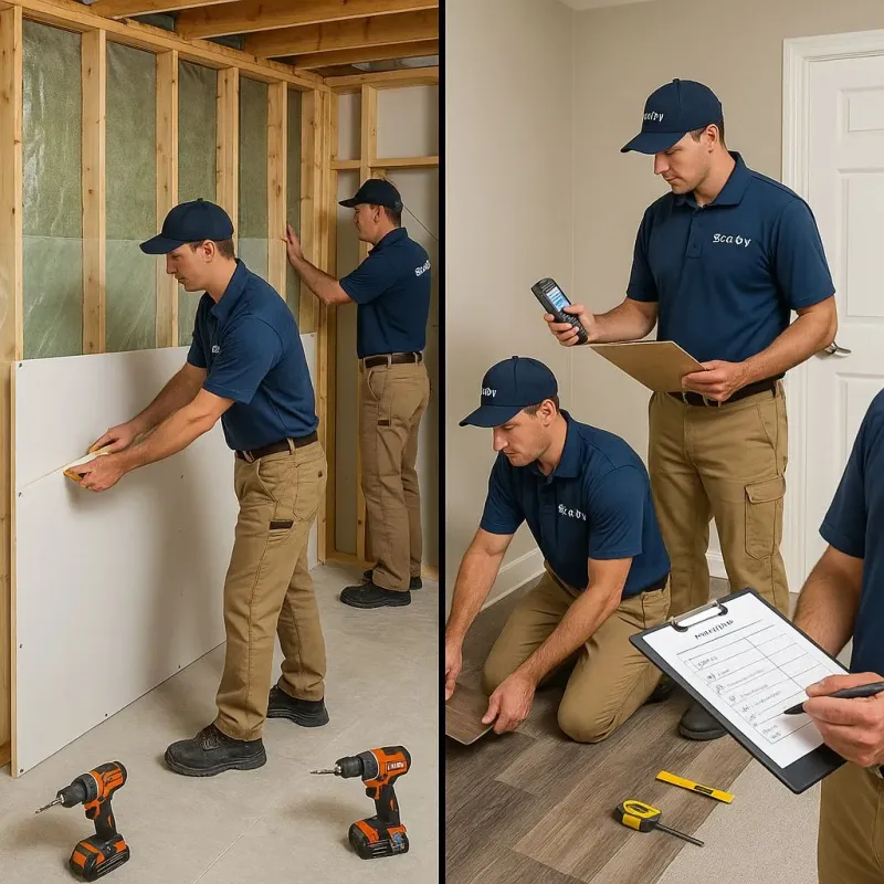 Repairs and Reconstruction process in Foxborough, MA