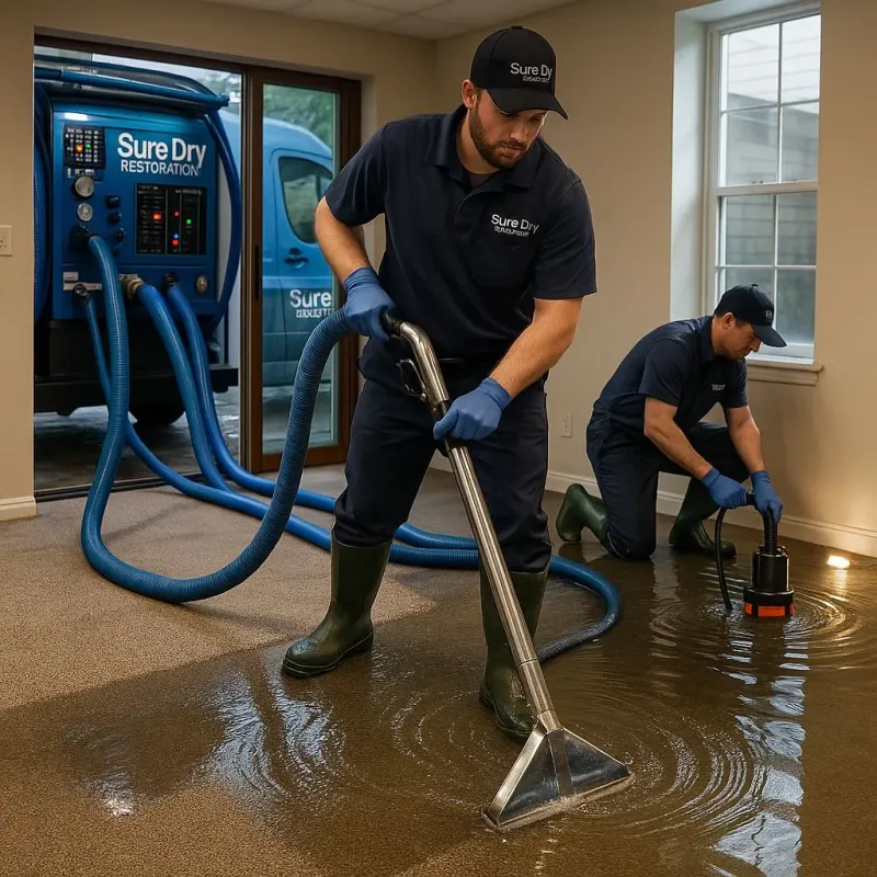 Water Extraction and Removal process in Foxborough, MA